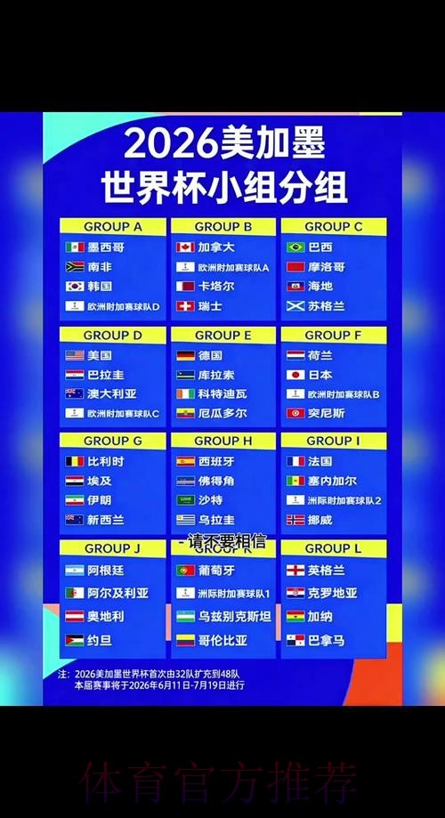 2026世界杯比赛时间最新完整安排直播平台